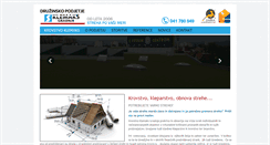 Desktop Screenshot of klemaks-gradnje.si